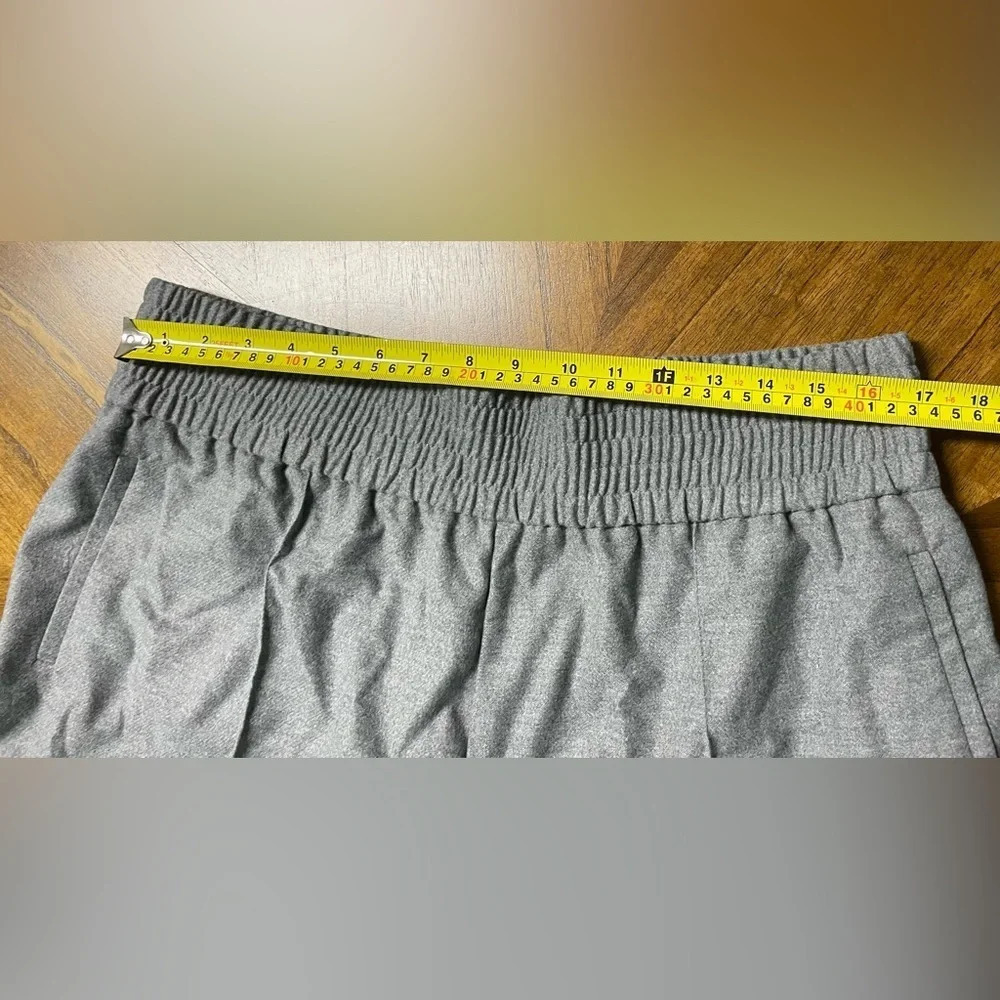 Top Shop Womens Size 14 NWT Grey Pull On High Rise Straight Leg Comfy Sporty - Picture 4 of 7